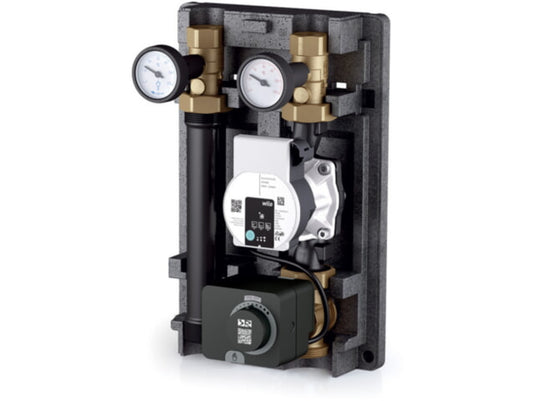 Pumpengruppe ungemischt DN25 1", Wilo Para 25/6 180mm Heizkreisset